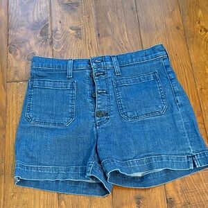 J. Crew Classic Blue Jean Shorts